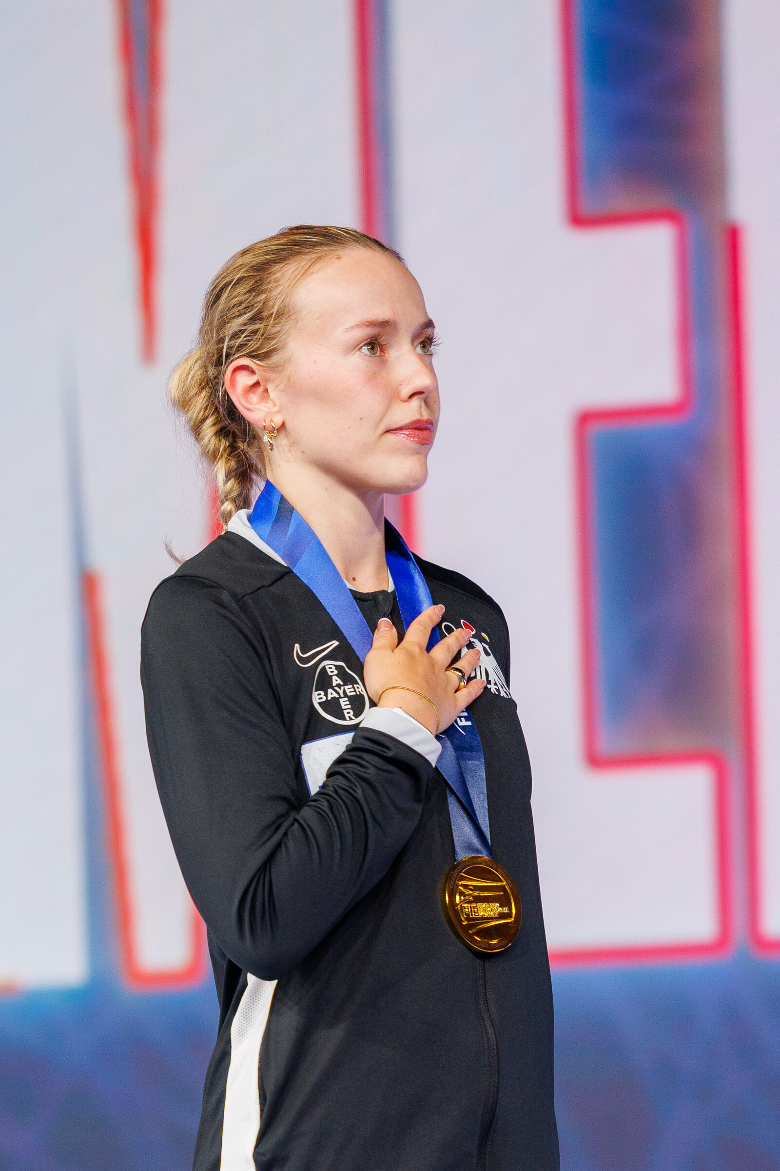 Fencing championship competition still