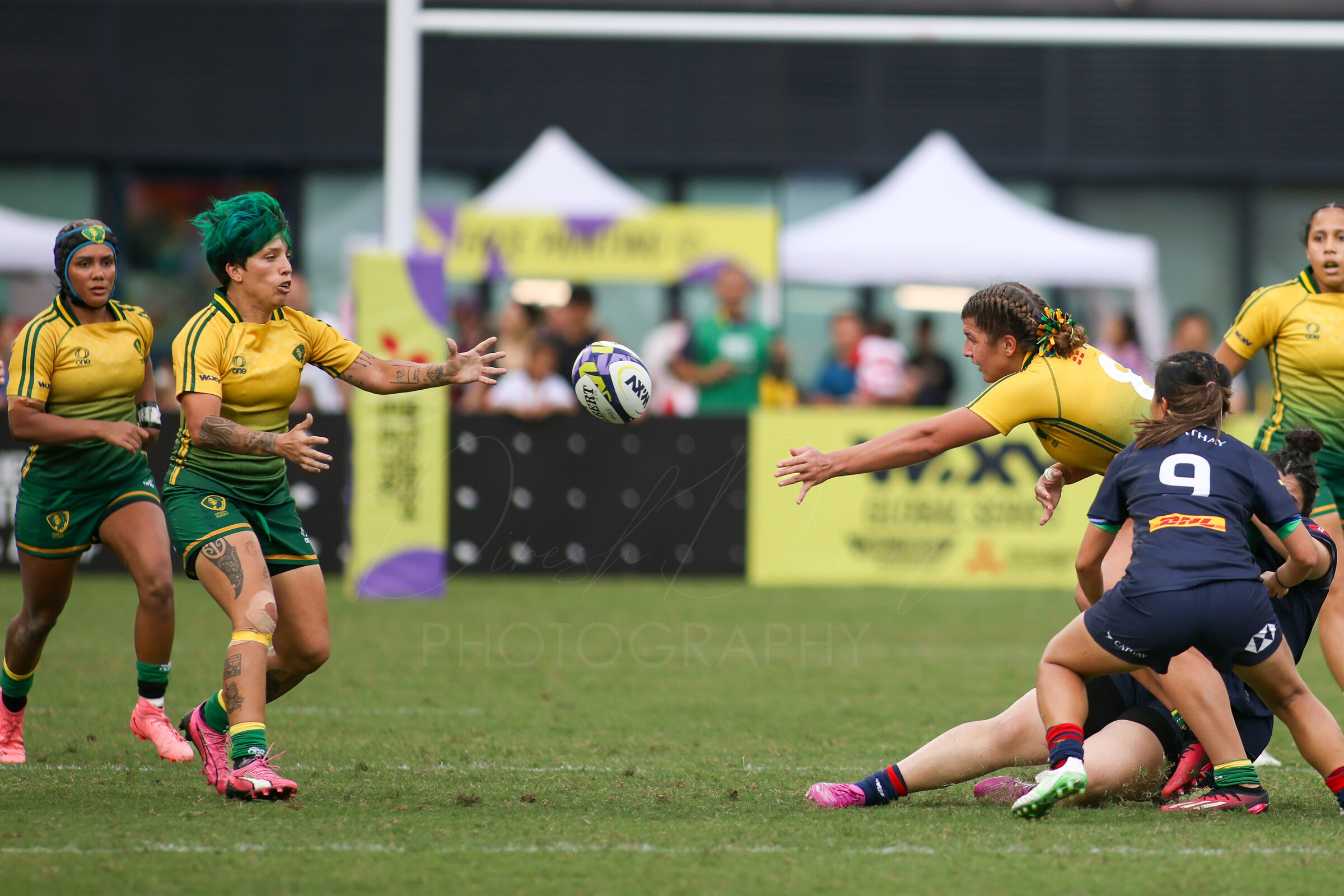 WXV match-day action from the touchline